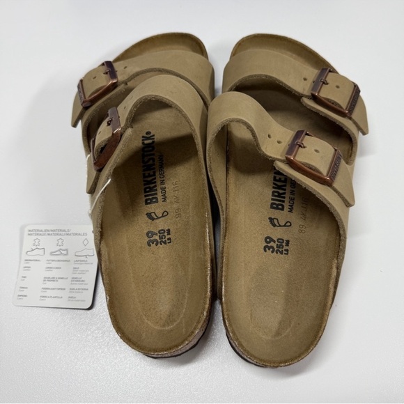 BIRKENSTOCK Arizona in Tabacco Leather (NIB/39) - Picture 4 of 7